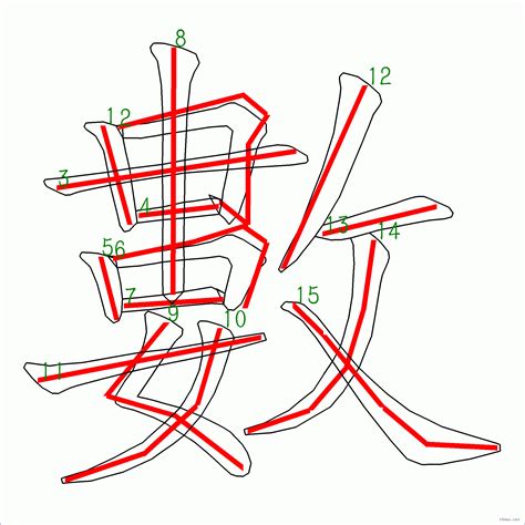 筆畫13畫的字|總畫數13畫的國字一覽